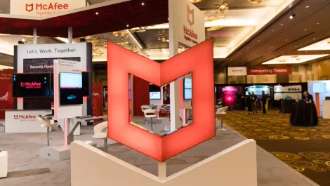 Mcafee booth