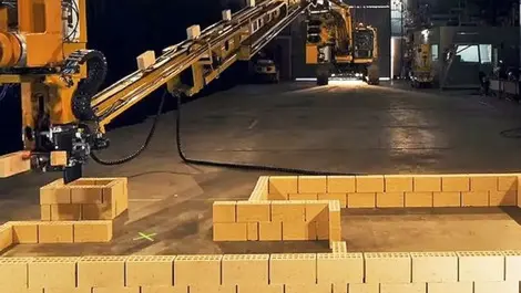 Robot bricklayer set to build the world