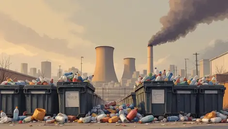 Recycled plastic is not the answer to the climate crisis