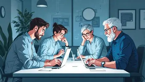 Uk office generational divide ai technology adoption young vs older workers