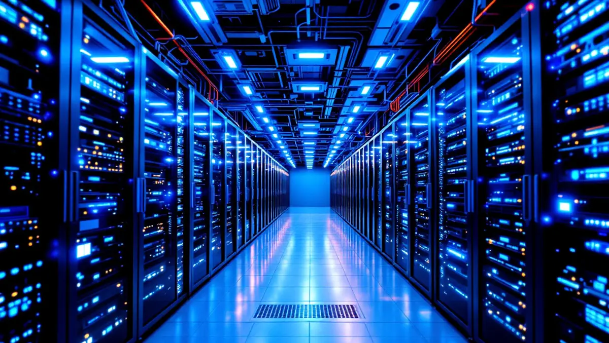 Massive state of the art server room germany advanced tech infrastructure