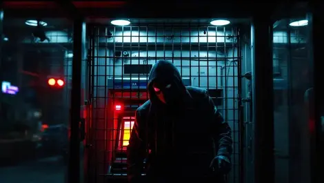 Indian ATM 'Burglar Trapping System' cages intruders