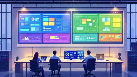 It ops command center dashboards endpoint cybersecurity management