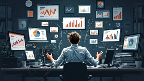 Overwhelmed marketer fragmented ad tech mismatched screens ai chaos