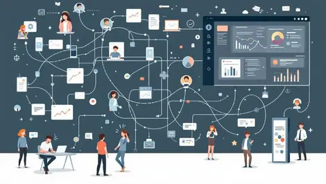 Tangled multichannel customer journey frustration overflowing data