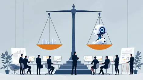 European insurance office humans vs ai balanced scale fairness