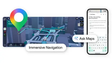Google Maps adds AI chat & 3D immersive navigation