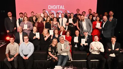 Winners and sponsors of the 2026 digital tech awards