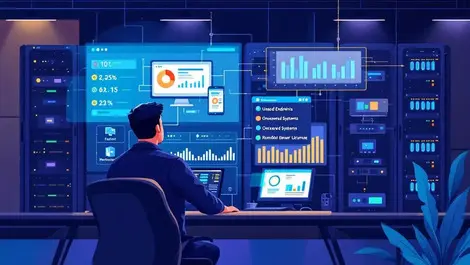 It admin server room network dashboard unused endpoints overlays